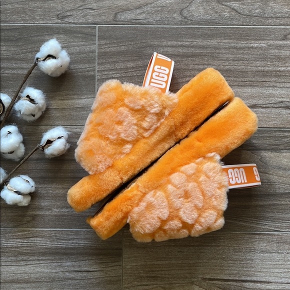 🌿UGG🌿 FLUFF YEAH SLIDE POPPY SANDALS SLIPPERS - Picture 2 of 14